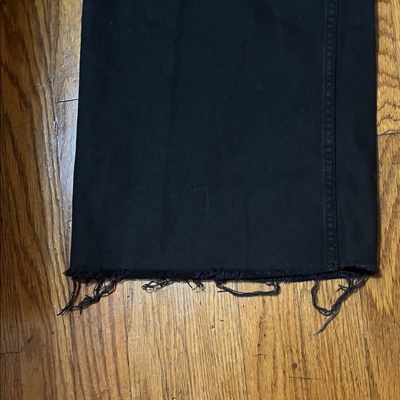 Zara Black Wide-Leg Jeans Size 8 - Picture 5 of 6